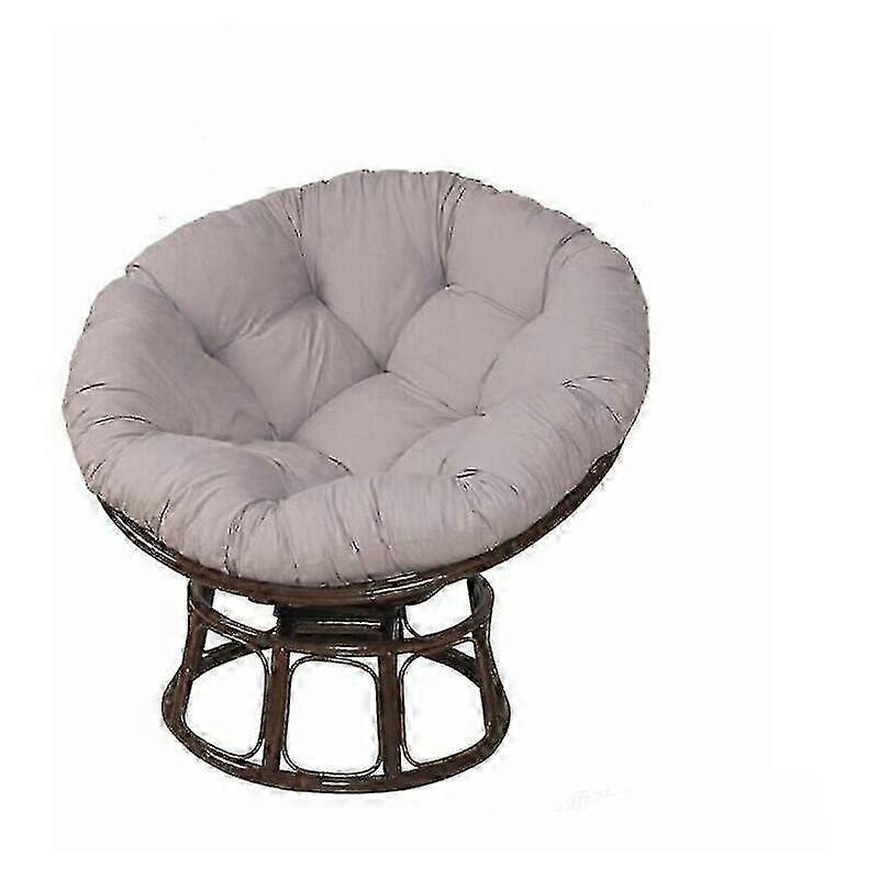 Thickened Round Gondola Cushion Gray, 120*120cm