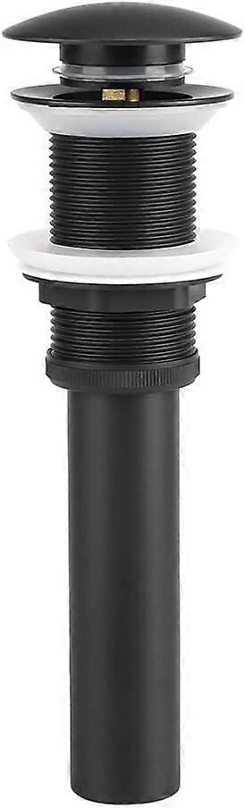 Pop-up drain plug tankless pool sink faucet pop-up click
