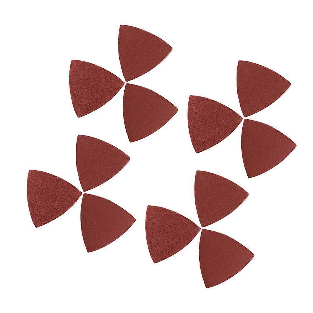 Multi Tool Sanding Pads Aluminum Oxide Sanding Kit Diy Enthusiasts 8x8x8cm Cleaning 100Set