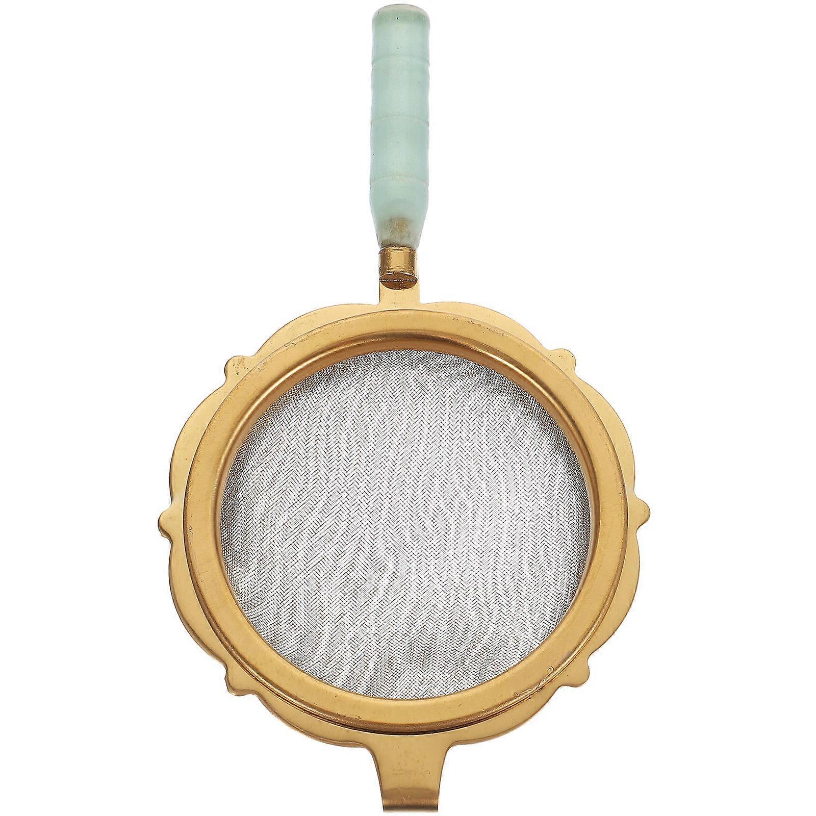 Stainless Steel Fine Mesh Tea Strainer with Handle   Easy to Clean, Practical Loose Leaf Tea Filter for Home or Restaurant Use