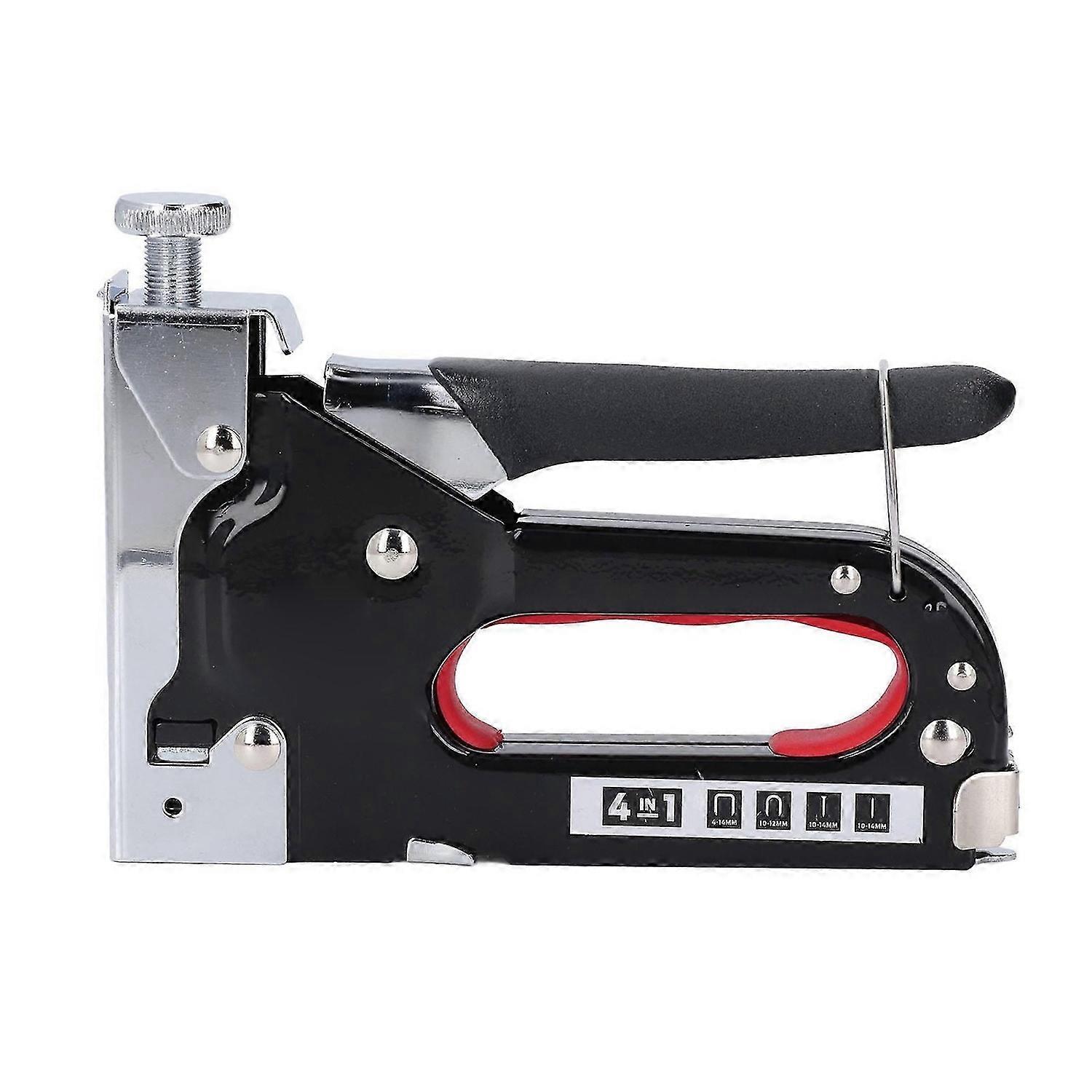 Upholstery Staple Gun 4 in 1 Power Adjustable Heavy Duty Stapler for Home Renovations Industrial Applications
