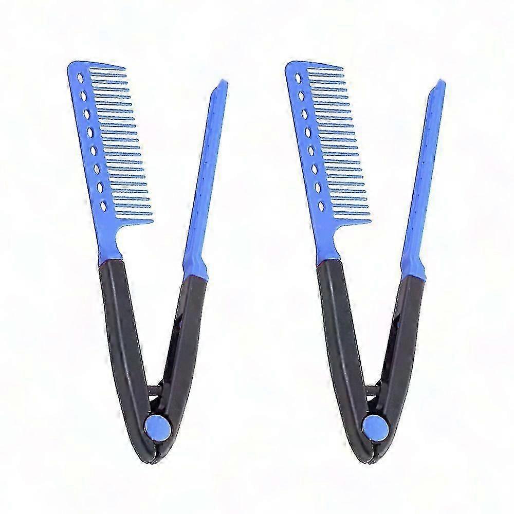 Flat Iron Comb Straightening Brush for Hair