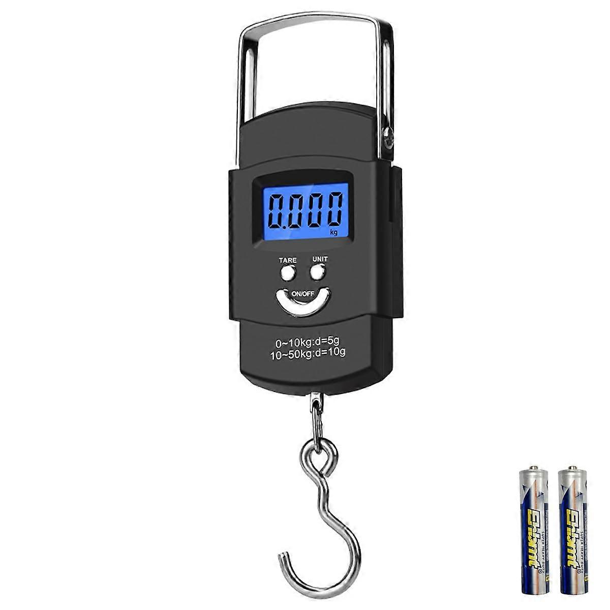 1 piece electronic luggage scale with hook, portable