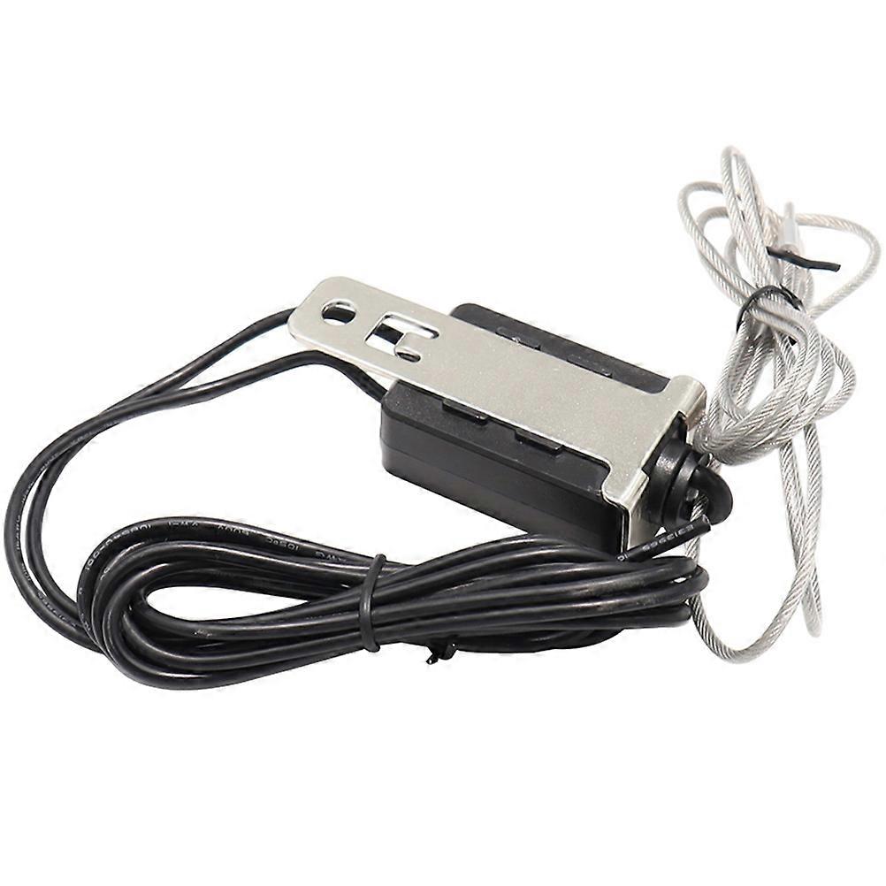 Trailer Breakaway Electric Brake with Cable for Towing Trailers – Durable Wire and Coiled Design Emergency Brake System