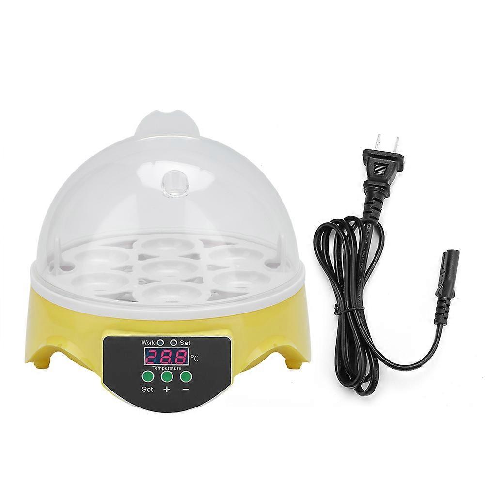 7 Eggs Intelligent Home Chickens Ducks Full Automatic Intelligent Temperature Control Incubator