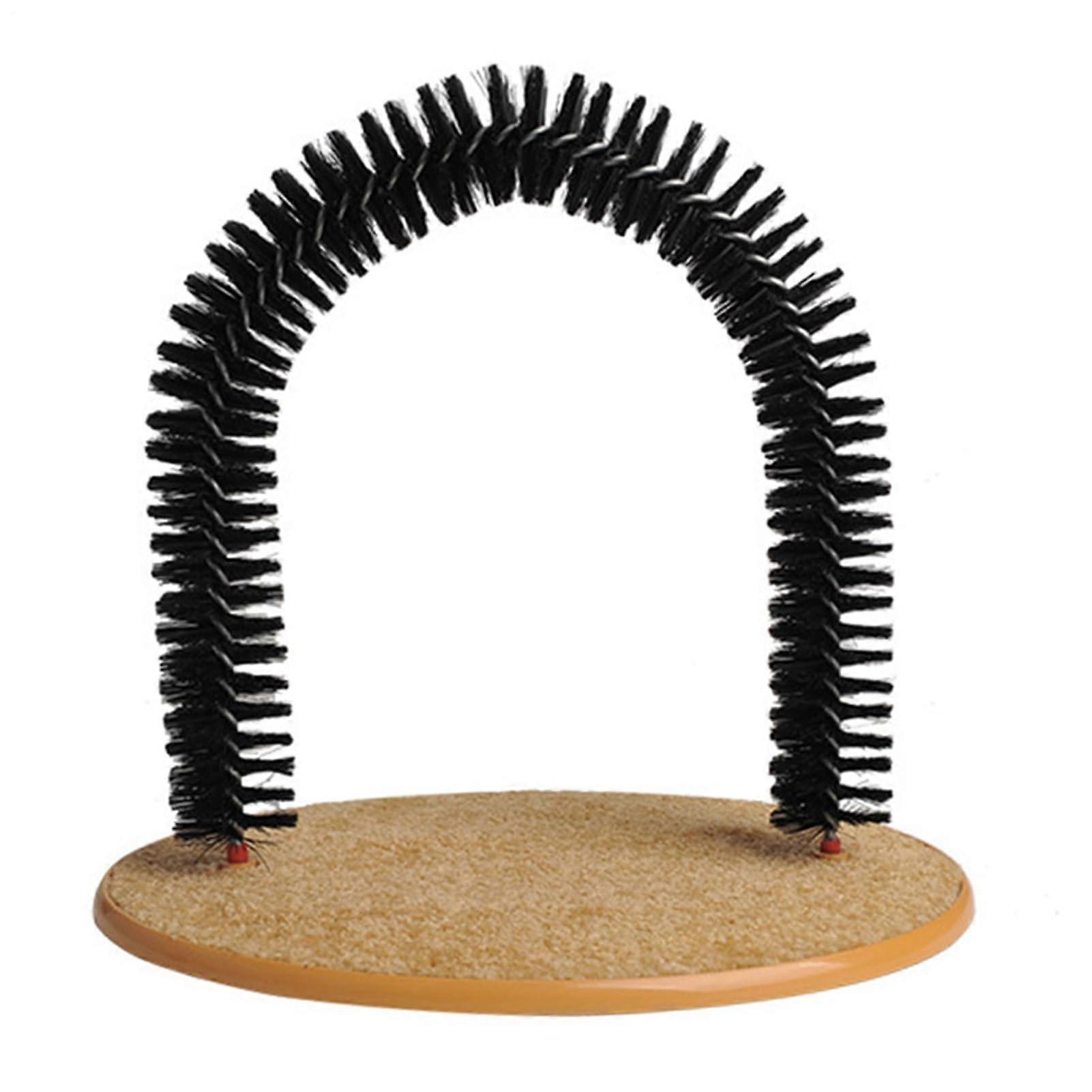 Cat Self Groomer Corner Cat with Face Back Scratch and Massage Features for Cat Care and Kitten Grooming Tools