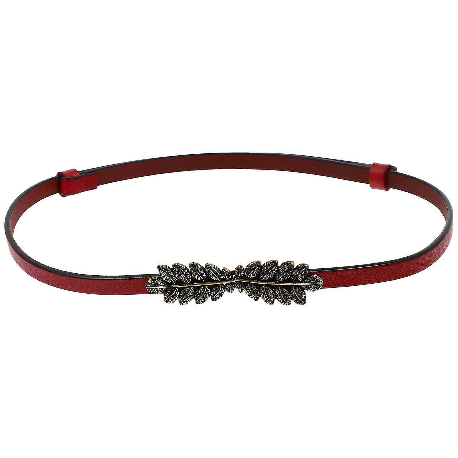 Red Real Waist Belt with Chic Design Ideal for Decoration and Parties Size 1pc