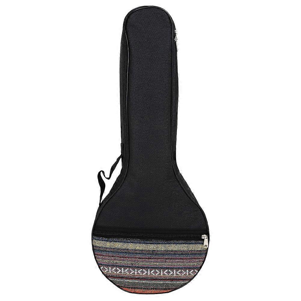 It seems like you're referring to a **Banjo Carrying Bag** with specific features such as:
**Ethnic pattern design** – adds a stylish, cultural,