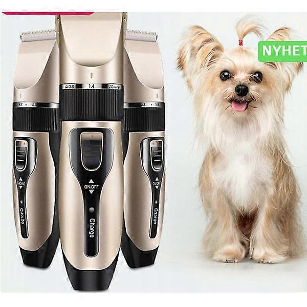 GOLD+ cordless pet trimmer up to 10 hours