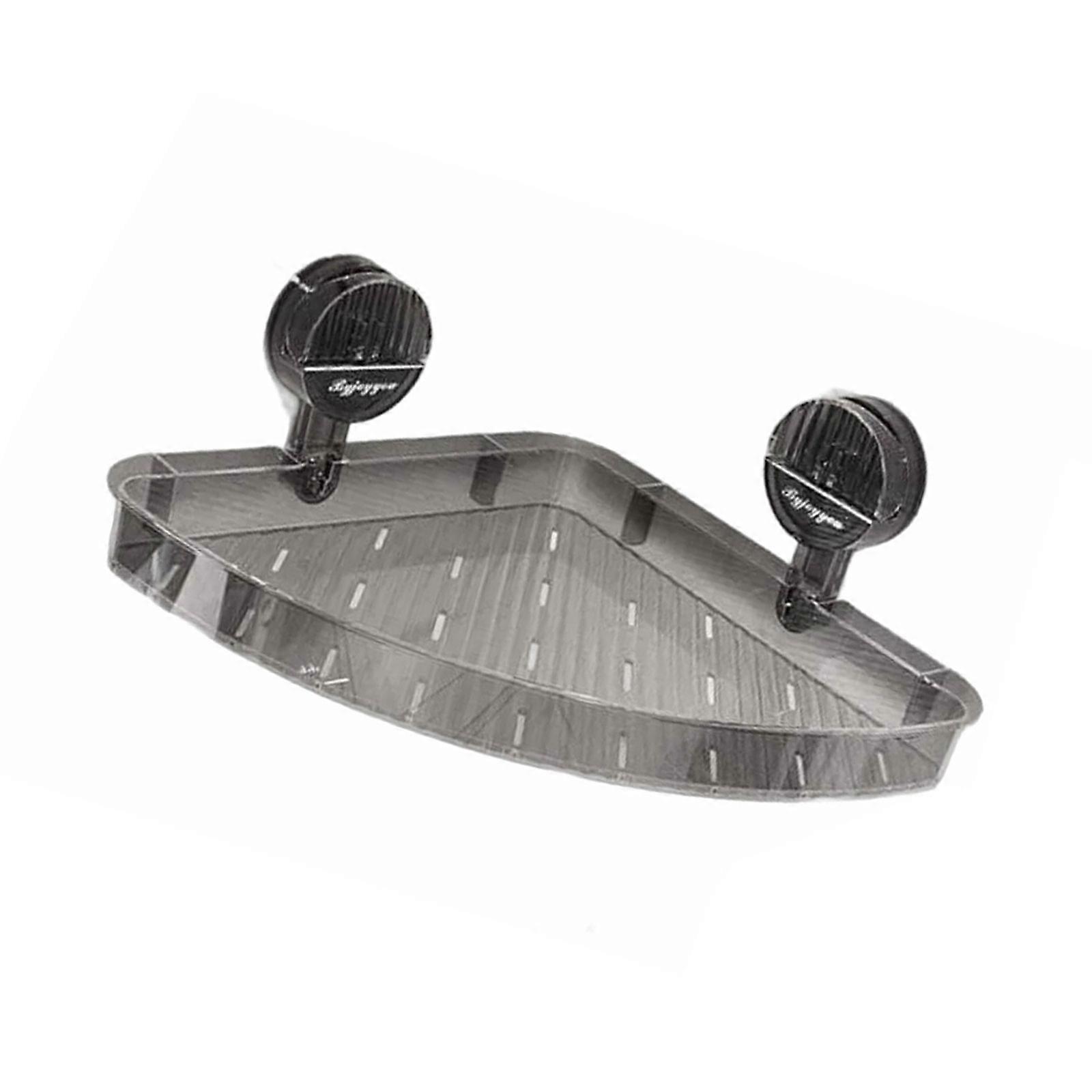 Powerful Suction Cup Shelf Organizer Multi Purpose Suction Cup Holder Rack Suitable for Kitchen Bathroom and Office Multicolor