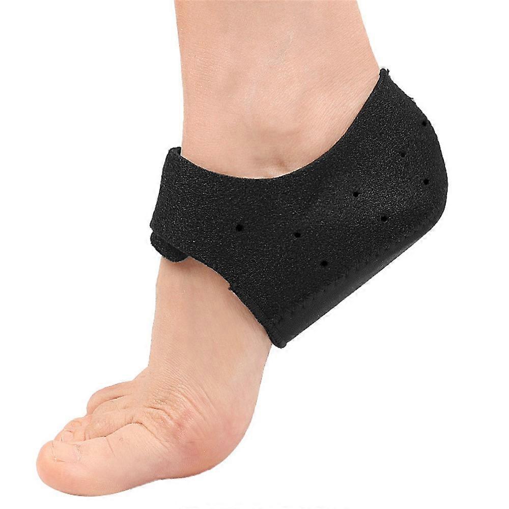 059 1 Pair Heel Cups SBR SEBS Adjustable Heel Cushion Pad with Holes
