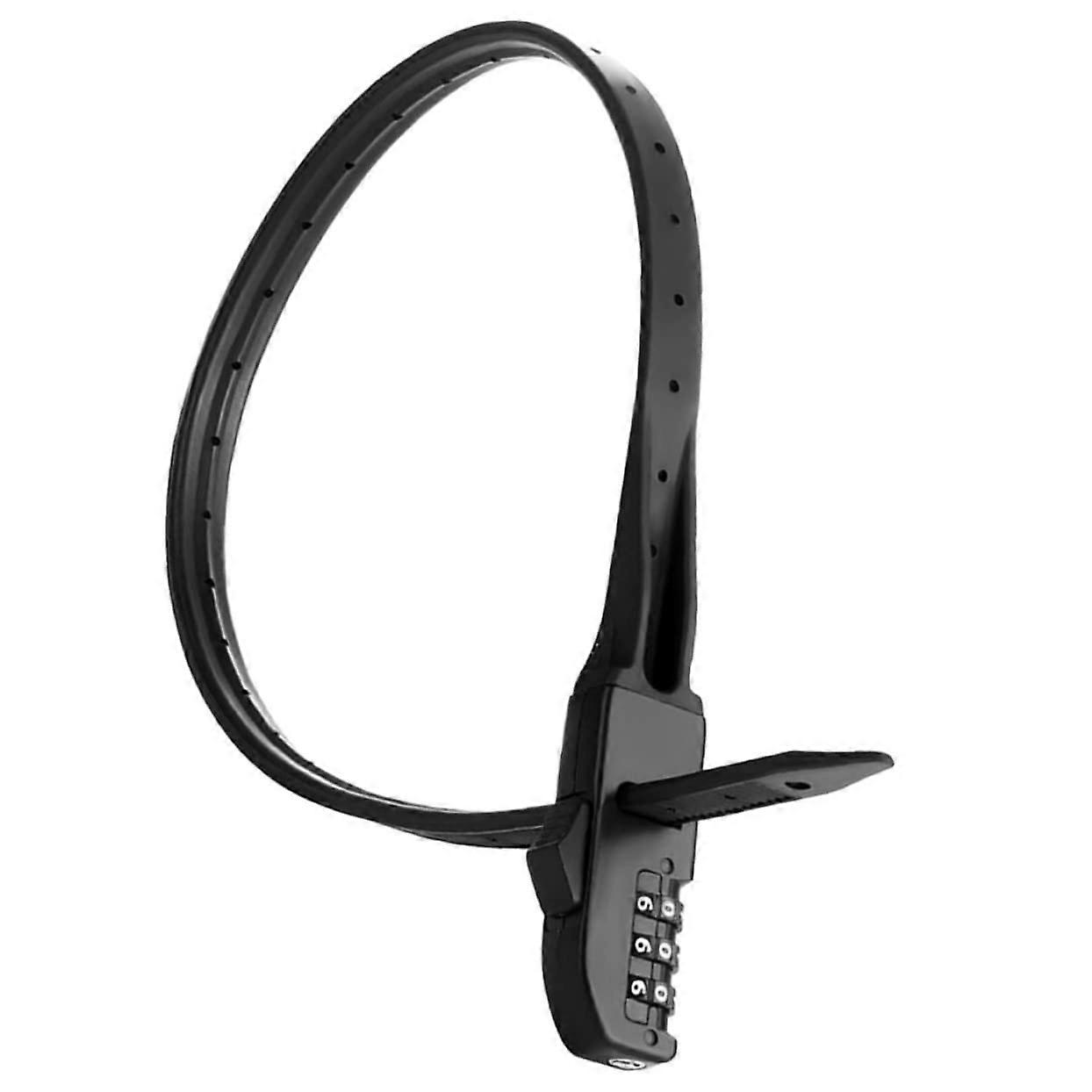 Fahrradschloss Cable Lock For Mountain Bike Portable Security Lock For Bikes And Scooters Wear Resistant Outdoor Black