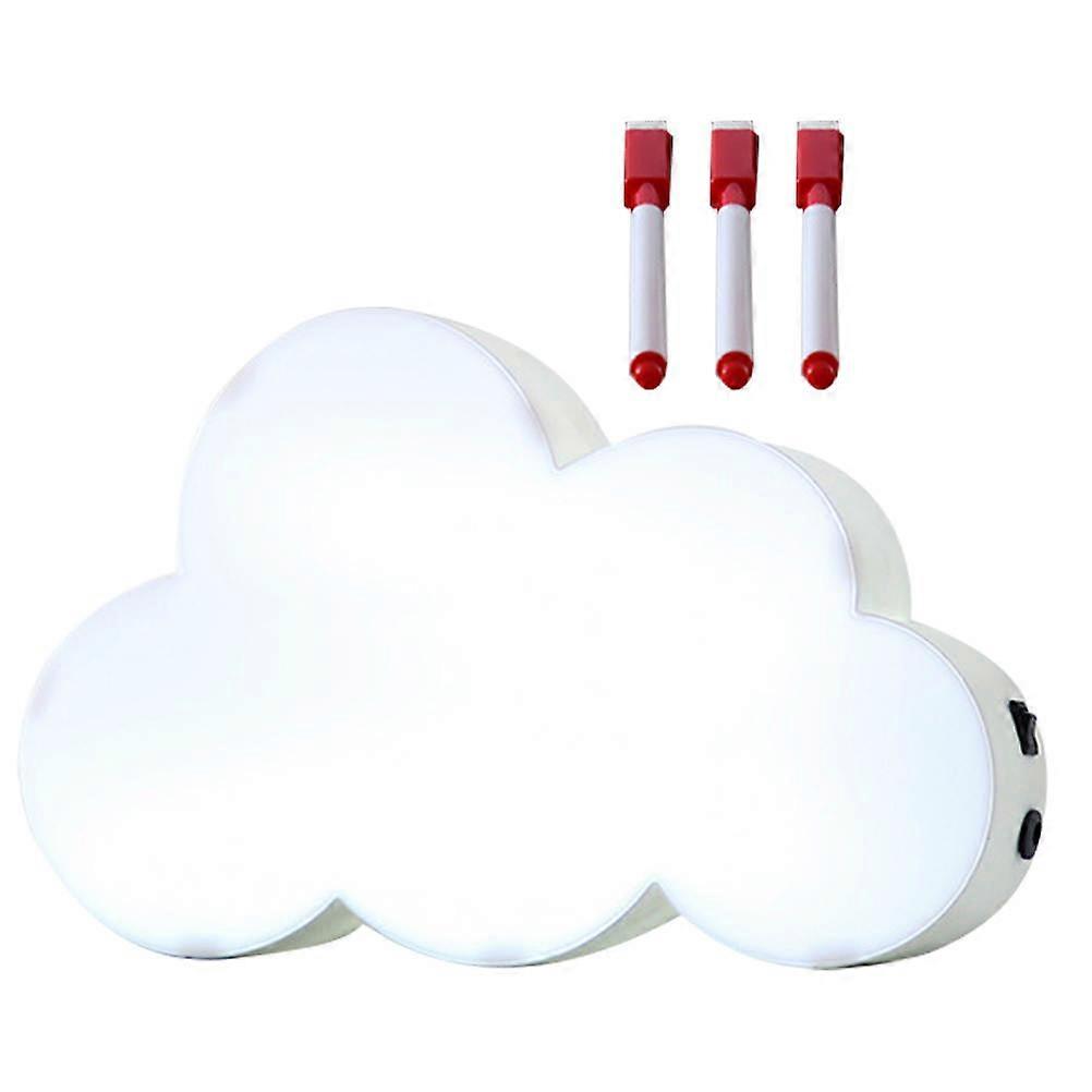 DIY Handwriting Lamp Cloud Shape LED Lighting For Family 30*18.5cm 1Pack