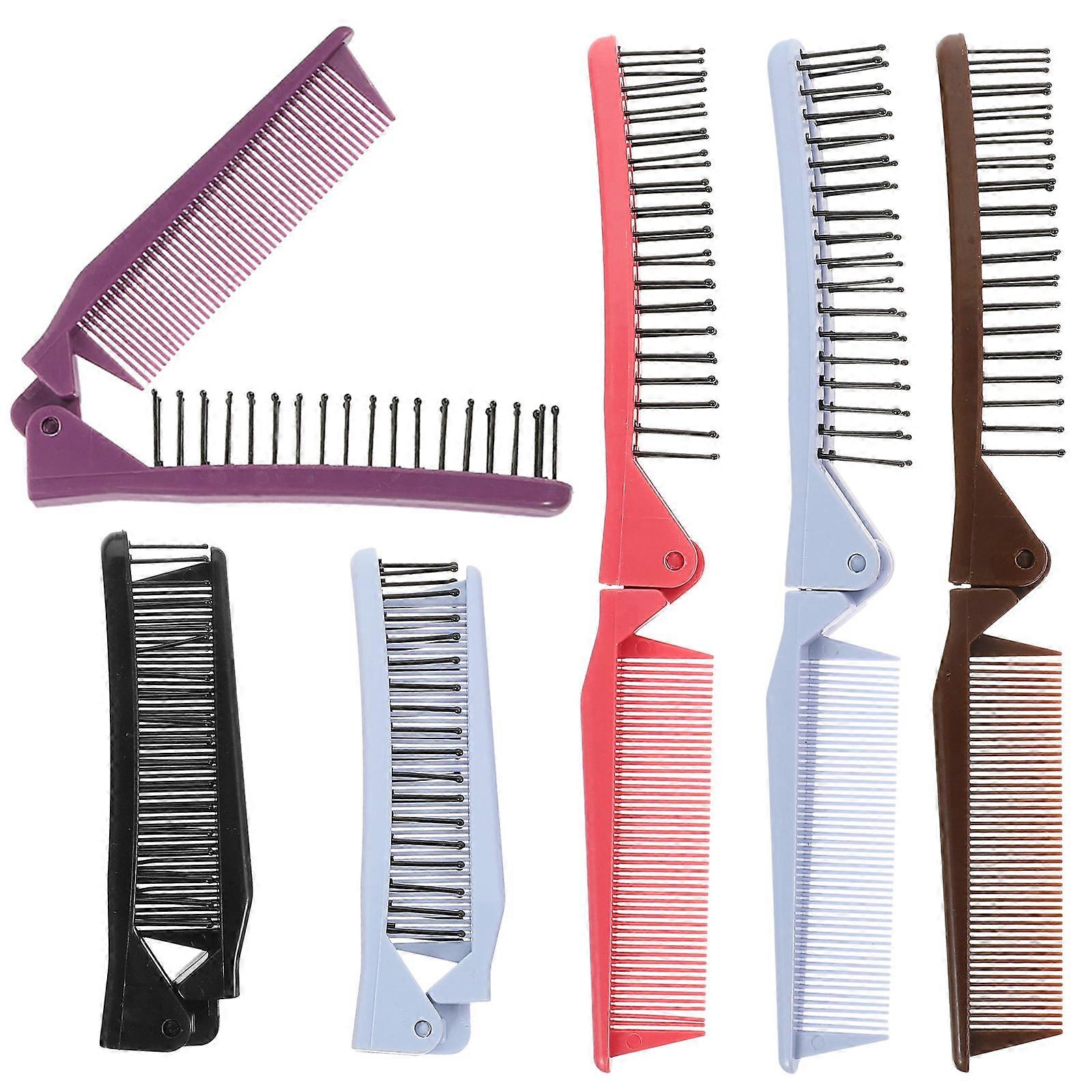 Ergonomic Hair Combing Tool with Premium ABS Nylon Material for Styling and Salon Use Assorted Color