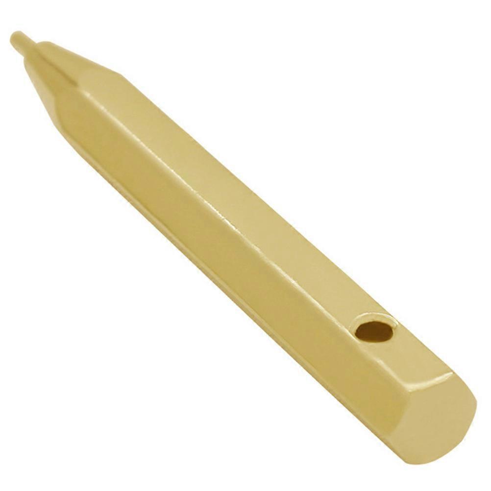 Golden Copper Chin Rest Key for Violin with Practical Design and Durable Material 0.5 Inch