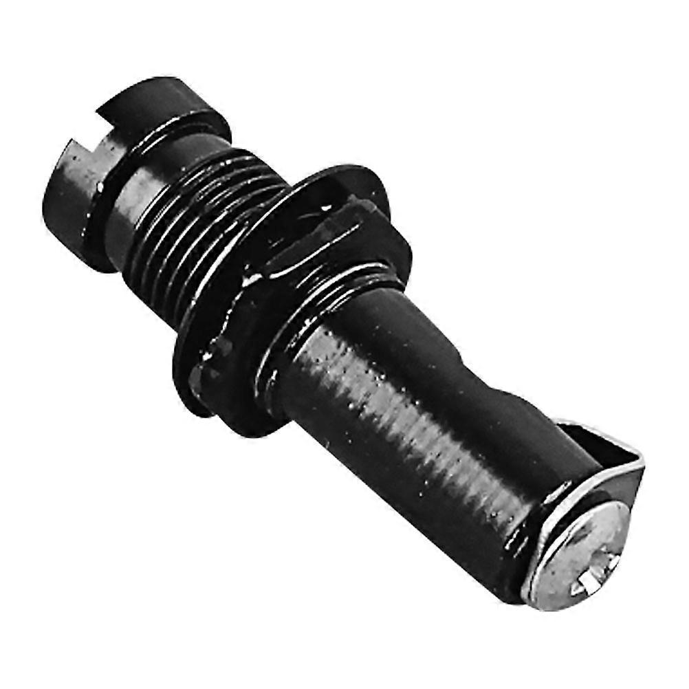 Black Tremolo Bridge Replacement Part with Insertion Tremolo Arm Socket for Guitar