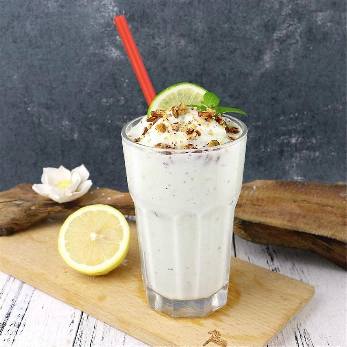 1500Pcs 10.3In Jumbo Straws Smoothie Straws Straws Extra Wide Extra Long Assorted Bright Colors