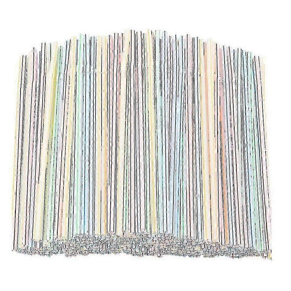 Sichere Kunststoff-Trinkhalme für Bars - 1000 Stück flexible Strohhalme