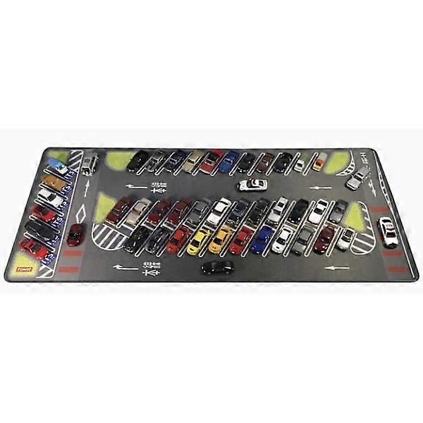 1/64 Parking Lot Mat Model Car Vehicle Scene Display Large Garage Toy Mouse Pad *1 W