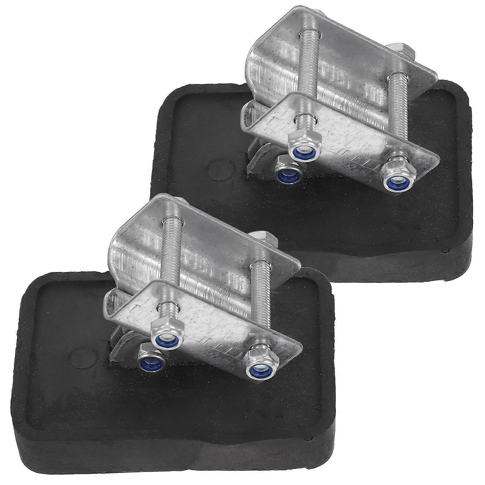 Ladder Feet Protectors Stable Grip Prevent Slipping Ladder Foot Cover Black 10x7cm Home Improvement 2Pcs