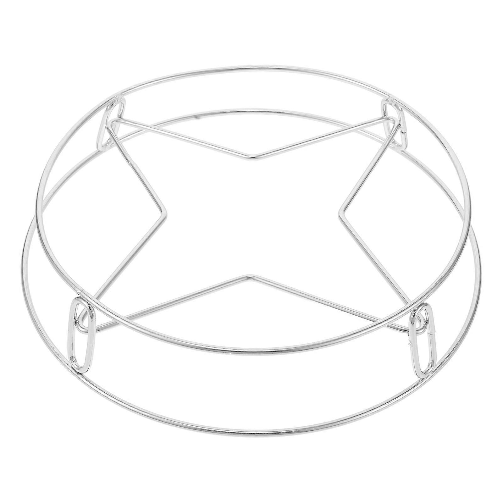 Steamer Tray for Pot 2pcs Steel Trivets for Hot Pots and Pans Cookware Rack Wire Steamer Kettle Holder