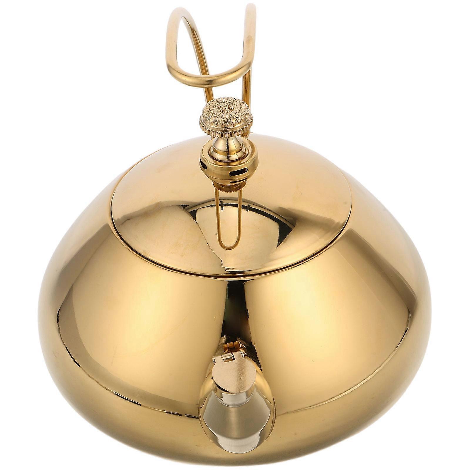 Tea Kettle With Handle Stainless Steel Teapot For Entertaining Guests Square Shape 1Pack