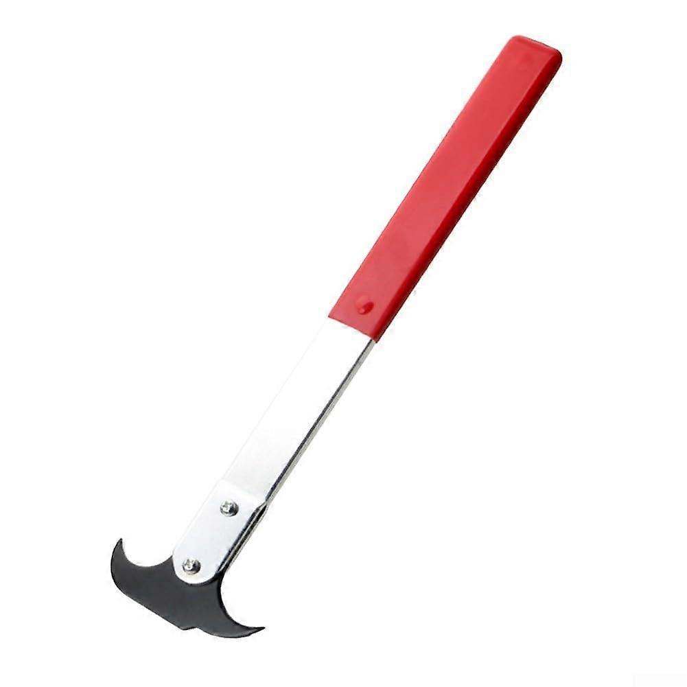Oversized double hooks on this professional oil seal remover for easy use (red)