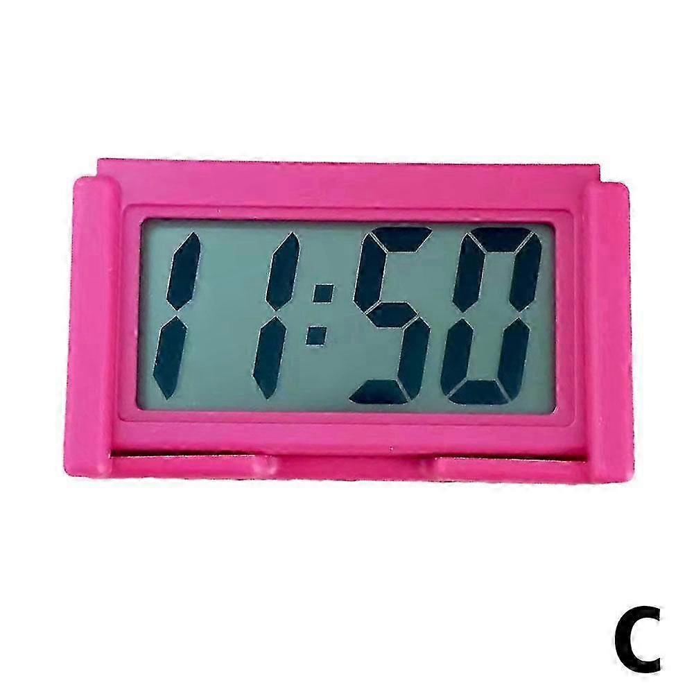Mini Car Clock Car Truck Dashboard Practical Self Adhesive New Clock Electronic Digital Holder Vehicle Clock
