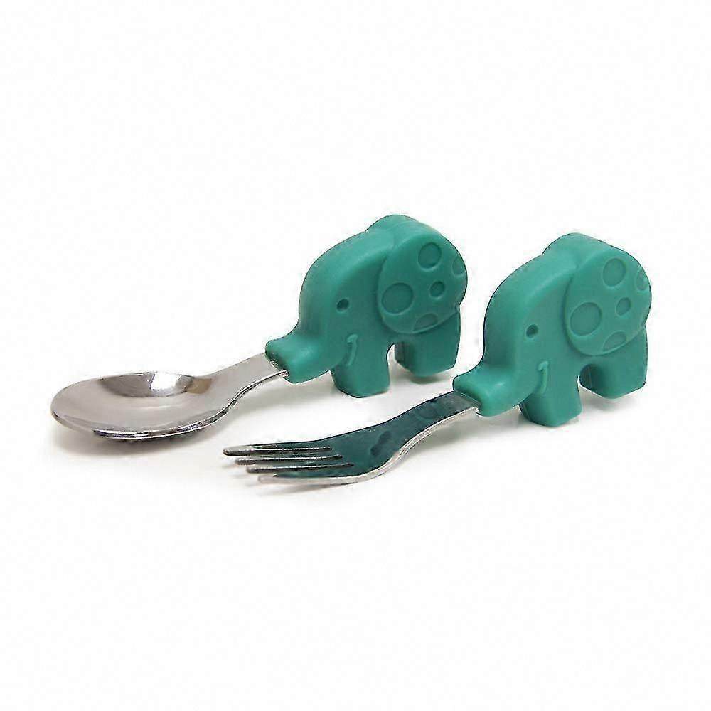 Toddler Utensils Spoon and Fork Set, BPA & Phthalate Free, Training Baby Utensils, 18 Month+