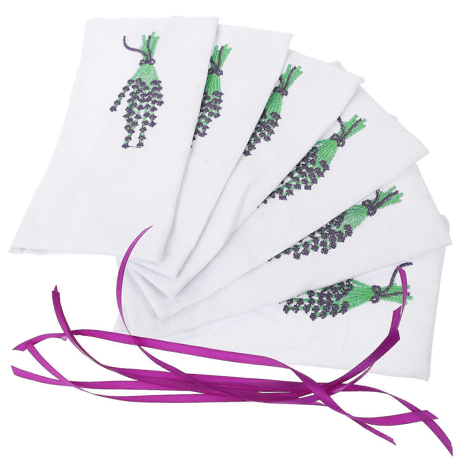 Portable Lavender Pouches, Suitable for Women's Essentials and Daily Needs