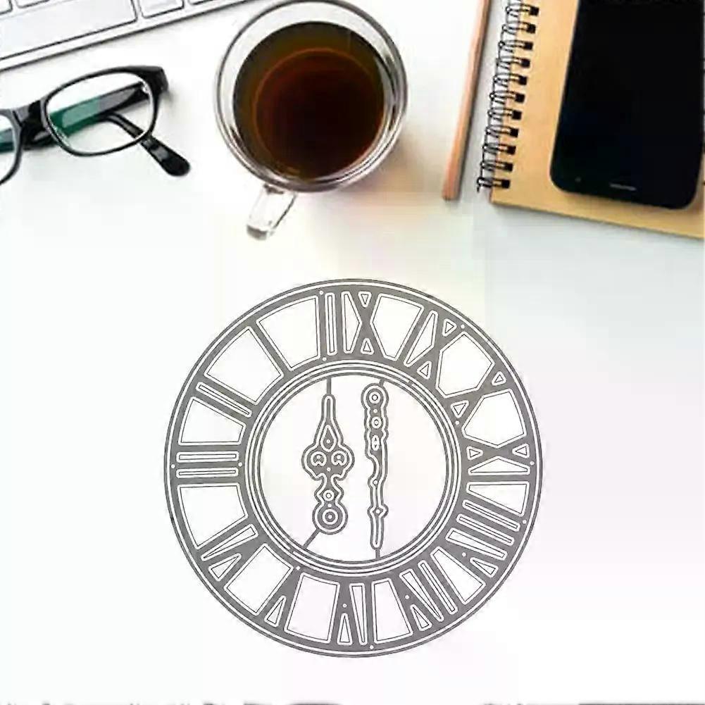 Clock Watch Frames for Die Cutters Stencils and Stamps for DIY Photo Album for Scrapbooking Embossing Card Making Craft Circl Z2J9