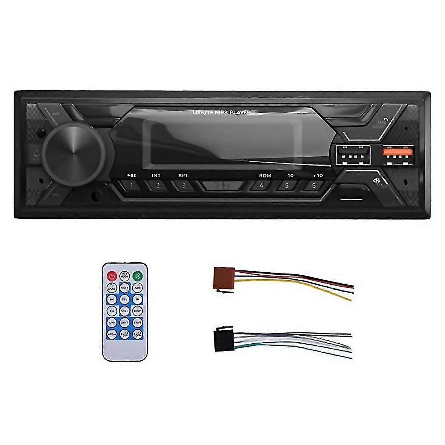 Car Radio 1 Din Stereo Multimedia Mp3 Player Digital Bluetooth Fm Aux Input Usb Bluetooth Universal