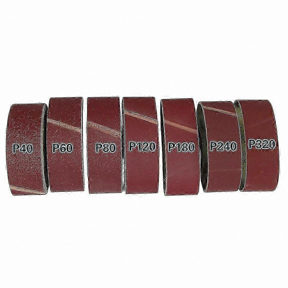 Mixed Grit Sanding Belts 75mm x 533mm for Various Sanding Projects