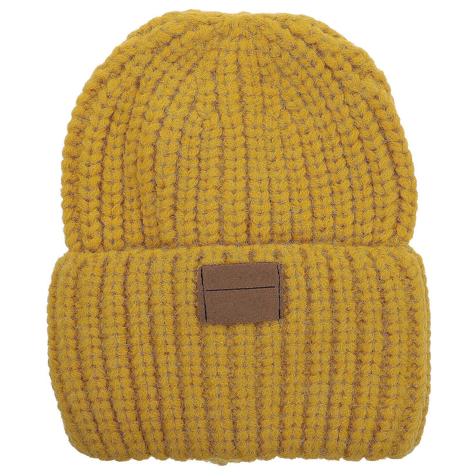 Knitted Beanie Wind-Proof Hat 1Pcs for Outdoor Warmth