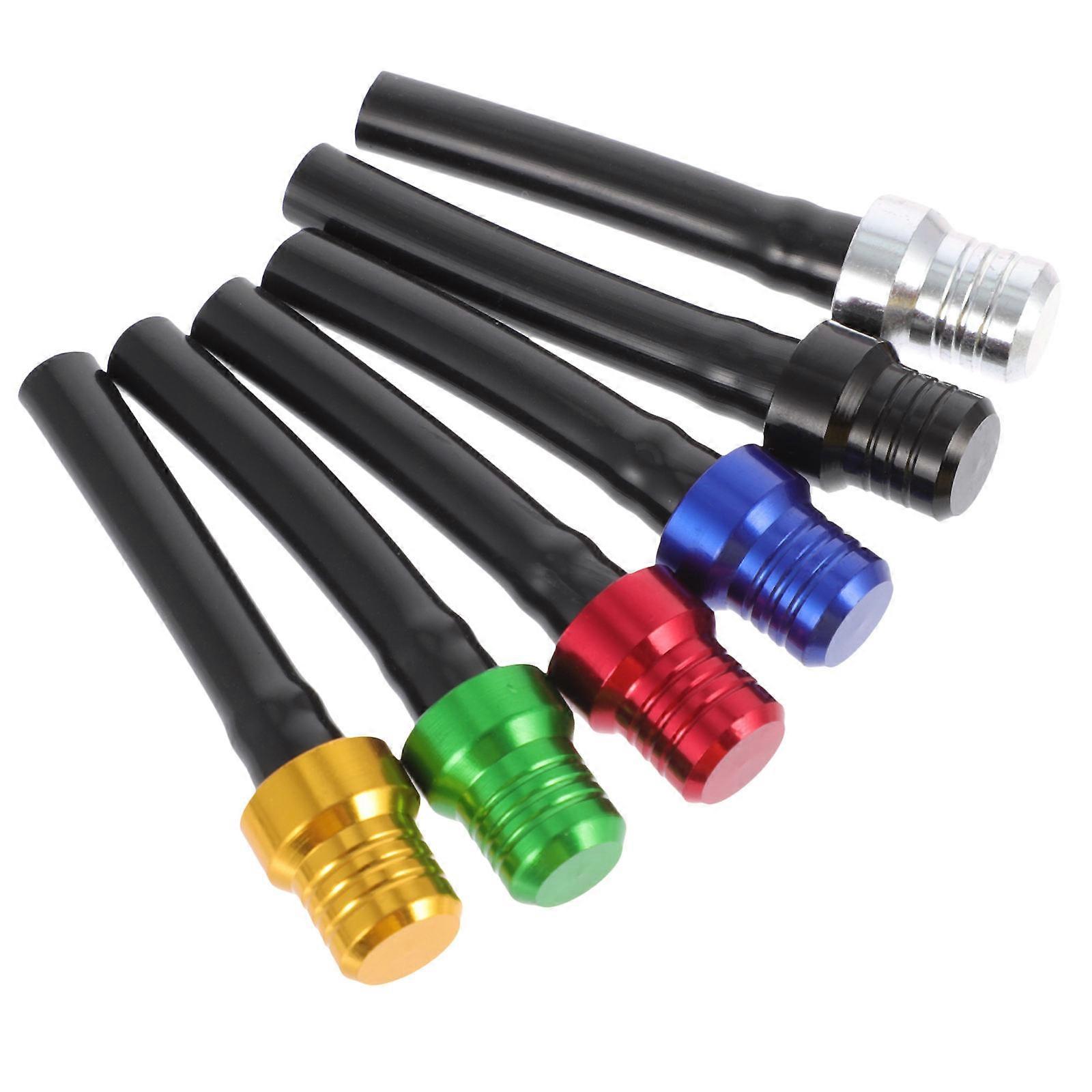 Motorbike Tank Valve 6Pcs Universal Fuel Caps Valves For Motorcycle Accessories Assorted Color Function