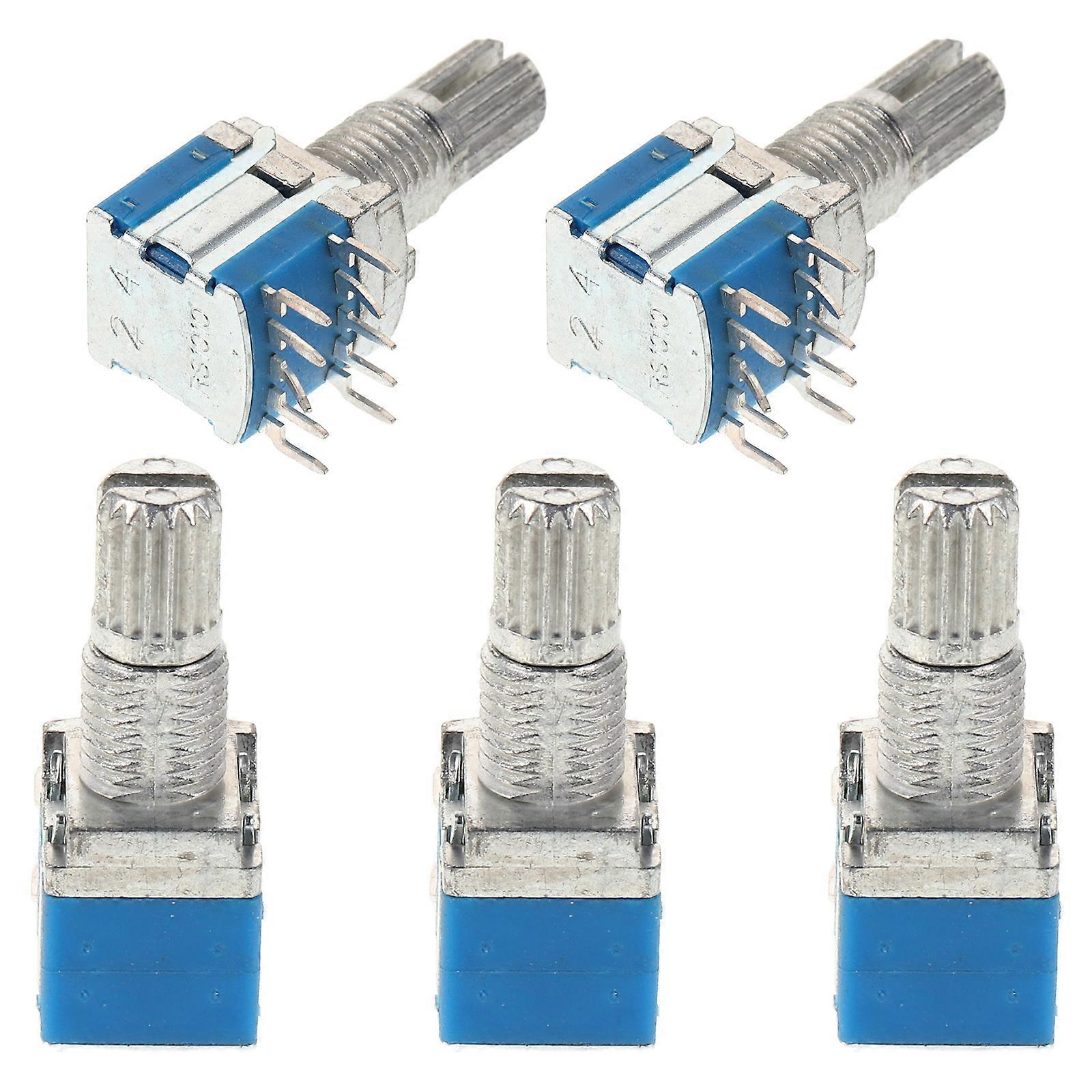 Digital Encoder Rotary Encoder Switch for Electronics Enthusiasts Circuits Iron Blue Reliable with Circuit Switching 5Pcs
