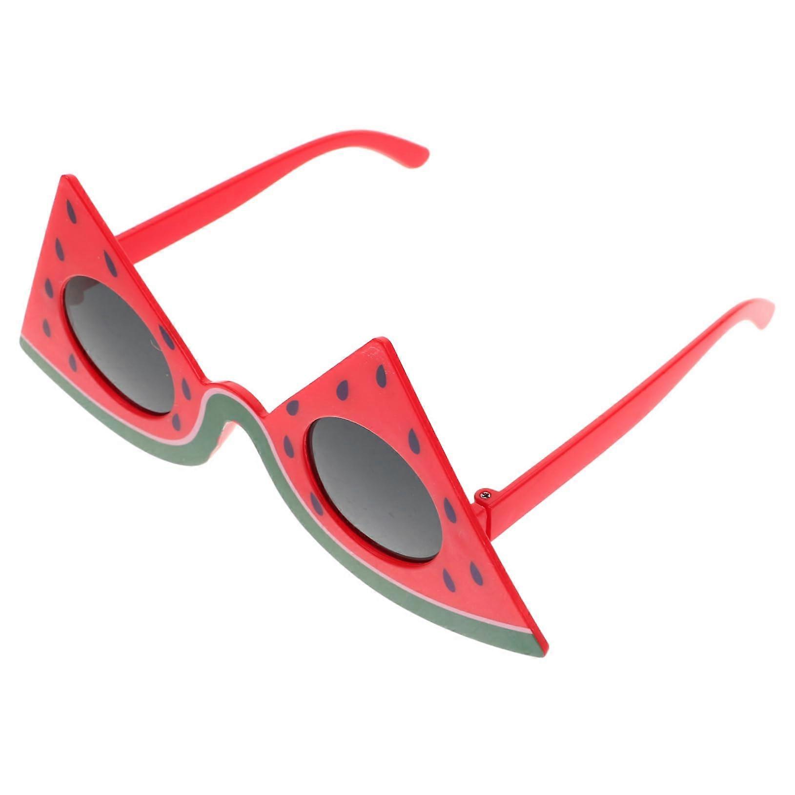 Watermelon sunglasses for parties, fun fruity for beach, festivals, celebrations