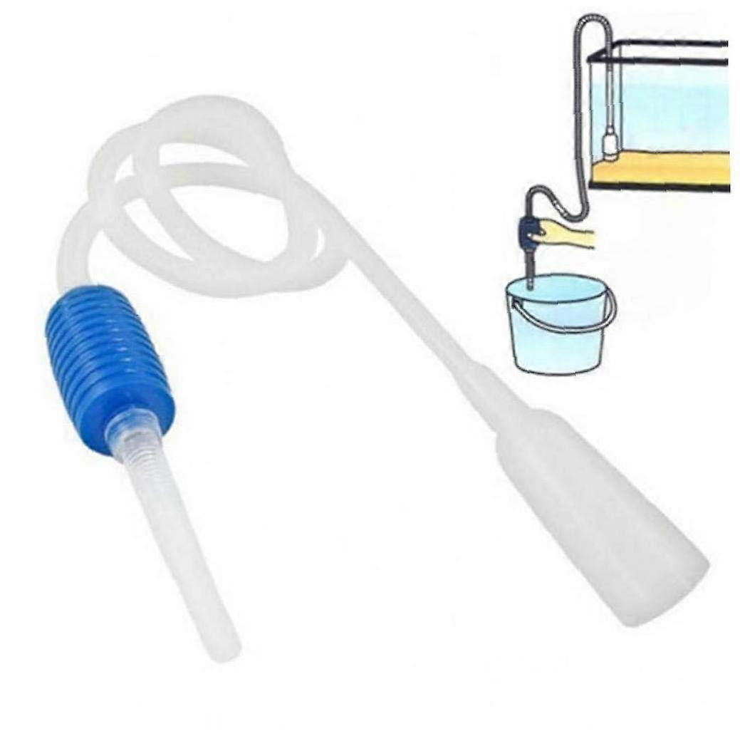 Aquarium Floor Cleaner Set with Suction Pump EasytoUse Ideal for Small Aquariums