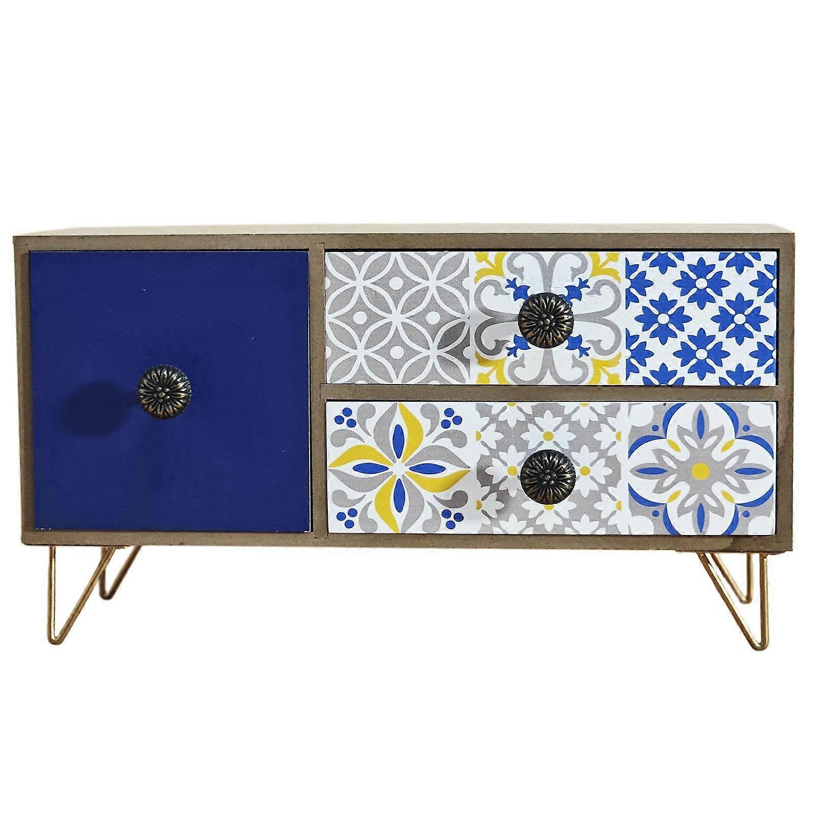 מגירה דקורטיבית MDF ארון אחסון משטח לאיפור כניסה לחדר שינה