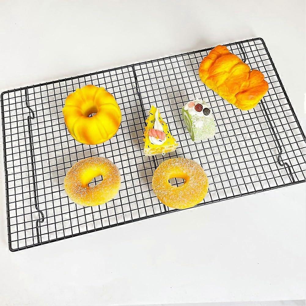 Cake Cooling Rack for Even Air Circulation in Oven Baking, Non-Stick Wire Grid 27.5x25.5cm