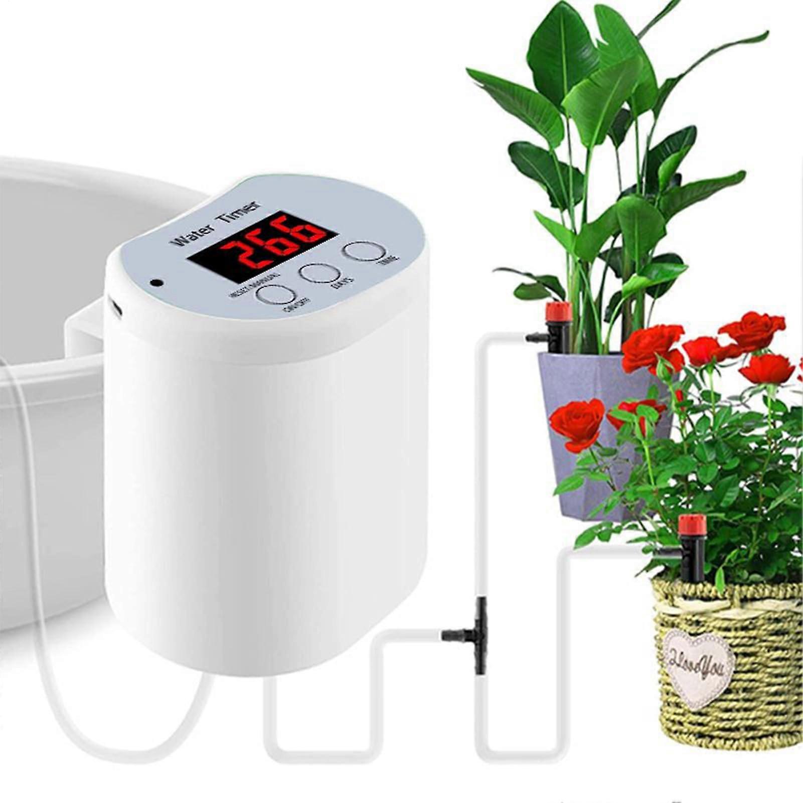 Automatic Irrigation System  Indoor Watering  PowerOff Protection for 2 Pots
