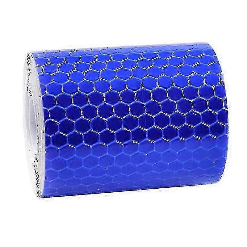 סרט בטיחות רפלקטיבי דביק לכלי רכב - רצועת אזהרה בגודל 500 מ"מ x 3 מטר לאופניים, משאיות, נגררים, מכוניות