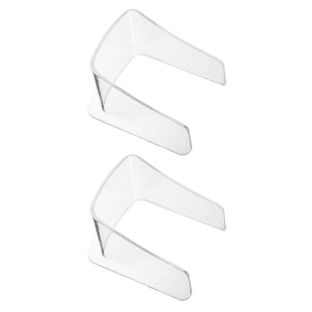Doorbell Rain Protection Access Control Machines Round Transparent Plastic for All Weather Conditions Waterproof 2Pcs