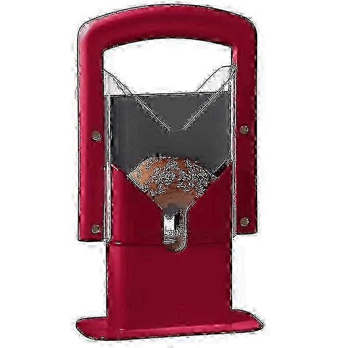 Red Bread Slicer and Cutter for Homemade Bread Baking