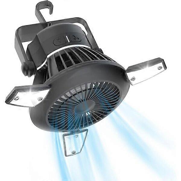 Portable desk fan, 18650 lithium battery, multi-angle adjustable and rechargeable