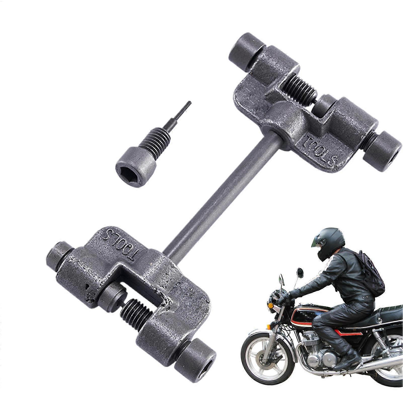 Chain Breaker - Heavy-Duty Tractor Chain Cutter Tool, Accurate Bicycle Chain Breaker for Easy Removal and Installation