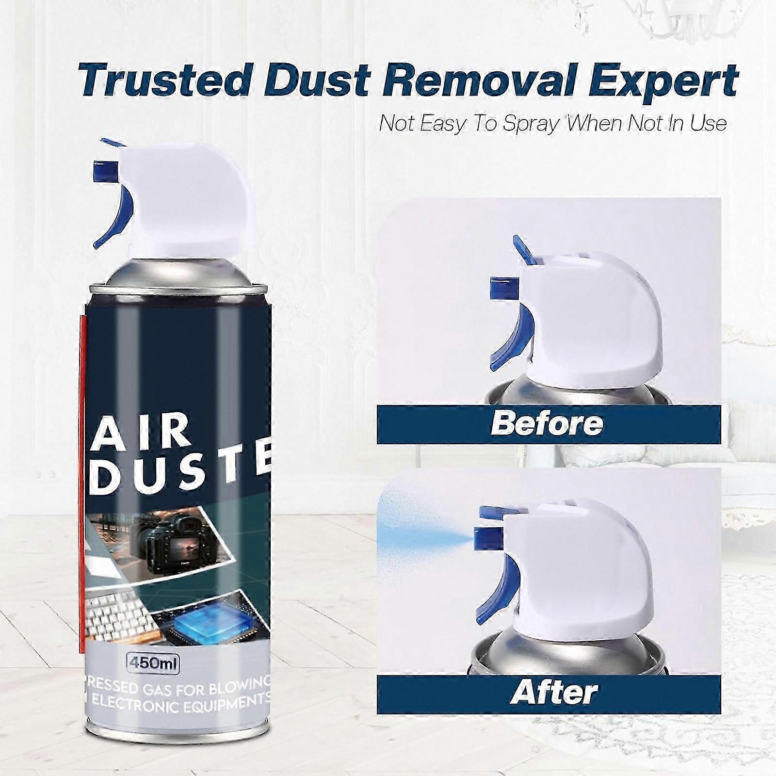 Canned Air Duster for Electronics, Keyboard and Computer Cleaning, Compressed Air Cleaner