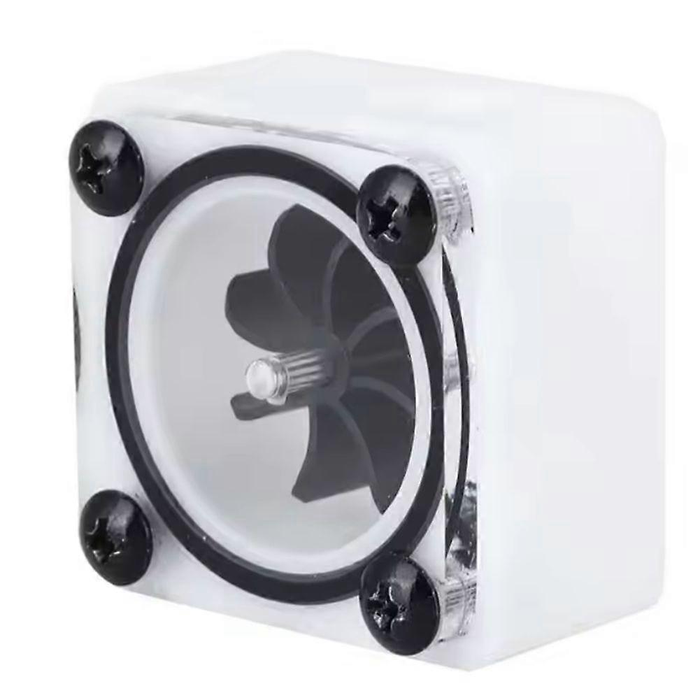 G1/4 Thread Revolving Speed Water Cooling Flow Meter Indicator 2 Way