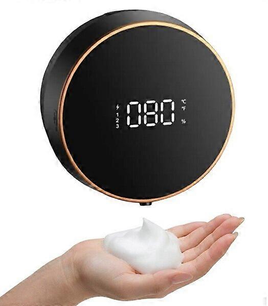 Automatic liquid soap LED dispenser with three-level liquid output and 45-degree bionic angle design