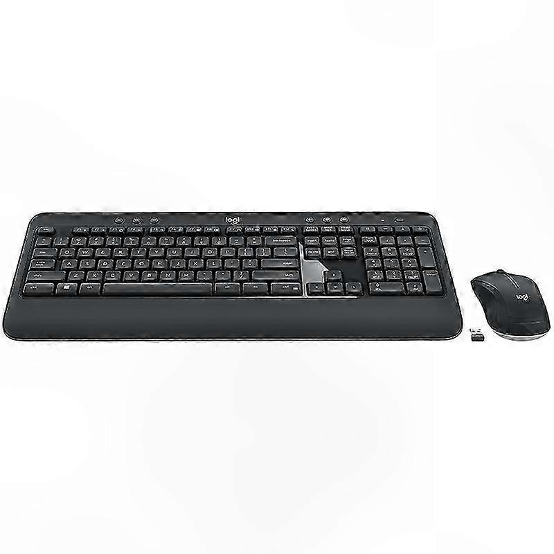 Wireless Keyboard and Mouse Set - Ergonomic Comfort - Extended Battery Life - Black